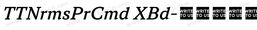 TTNrmsPrCmd XBd字体转换